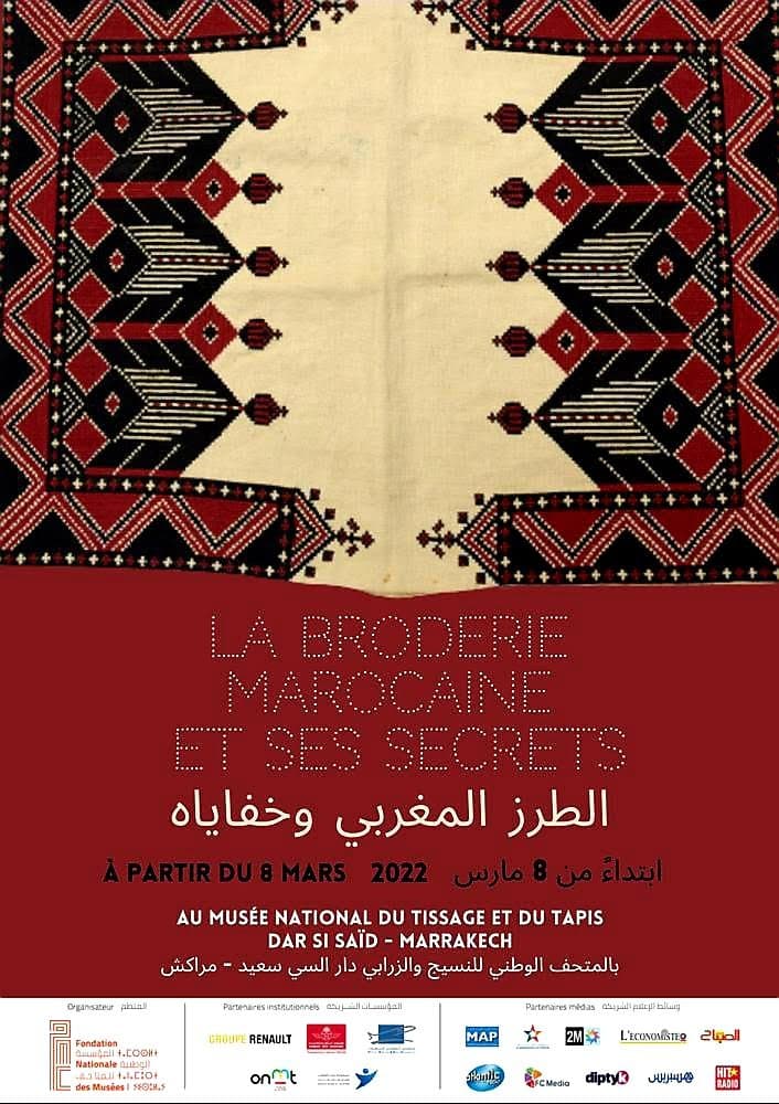 A MARRAKECH: "Les secrets de la broderie marocaine"
