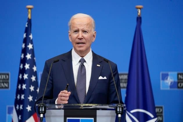 Biden en faveur d'une expulsion de la Russie du G20
