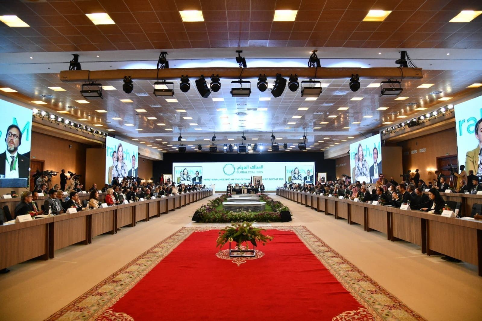 Clôture à Marrakech des travaux de la Réunion ministérielle de la Coalition mondiale contre Daech
