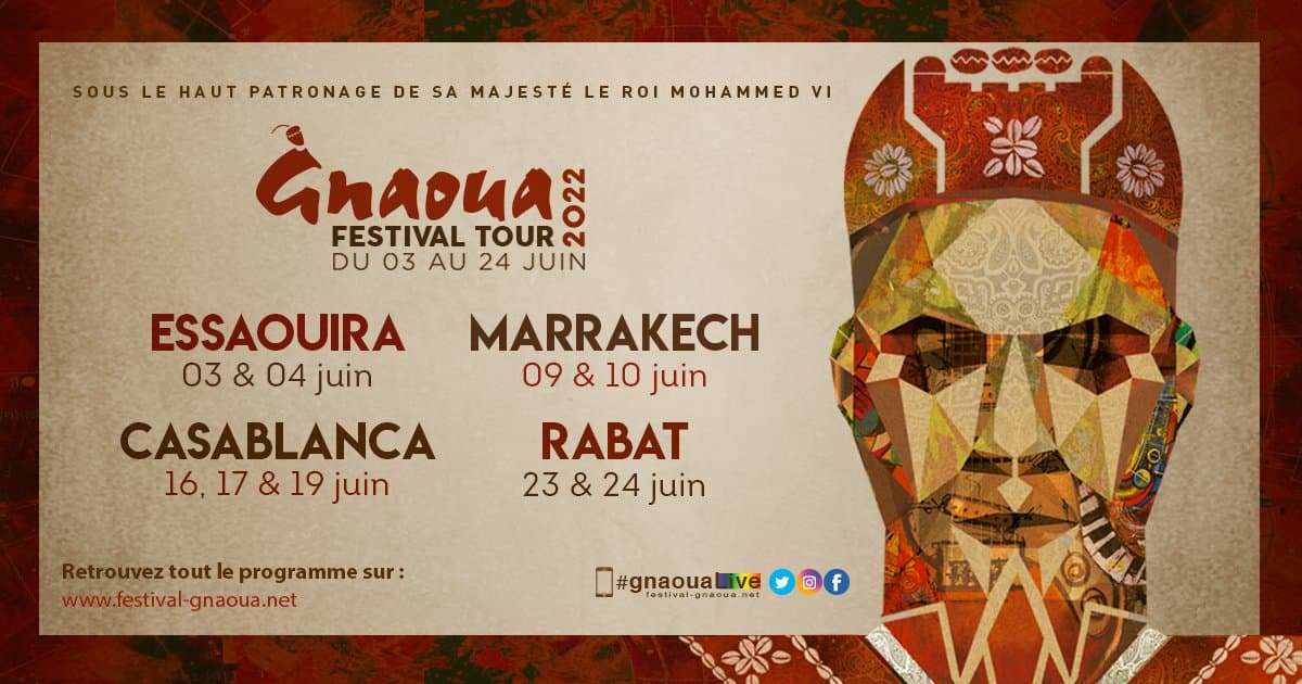 Festival Gnaoua tournée 2022 : Rabat clôt le bal sur des notes de jazz et de blues - VIDEO
