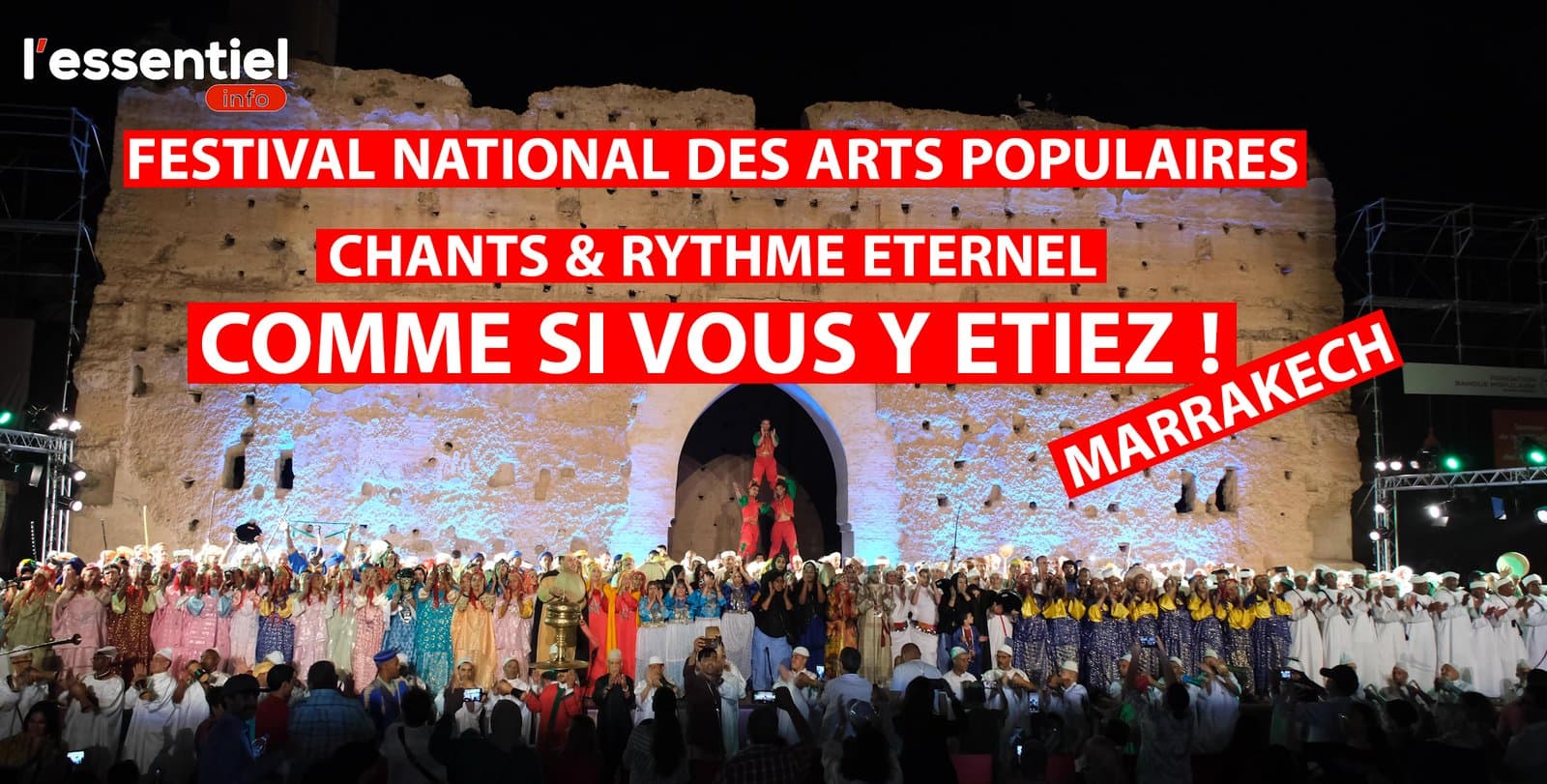 VIDEO - FNAP 2022 Clôture: Des troupes folkloriques illuminent la scène du Palais Badii