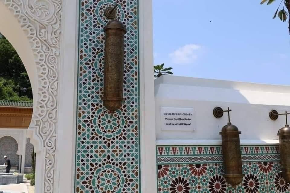 VIDEO - Inauguration du jardin marocain au Japon dans la province de Jifo, « Morocco Royal Rose Garden » dans le « Jifu World Rose »