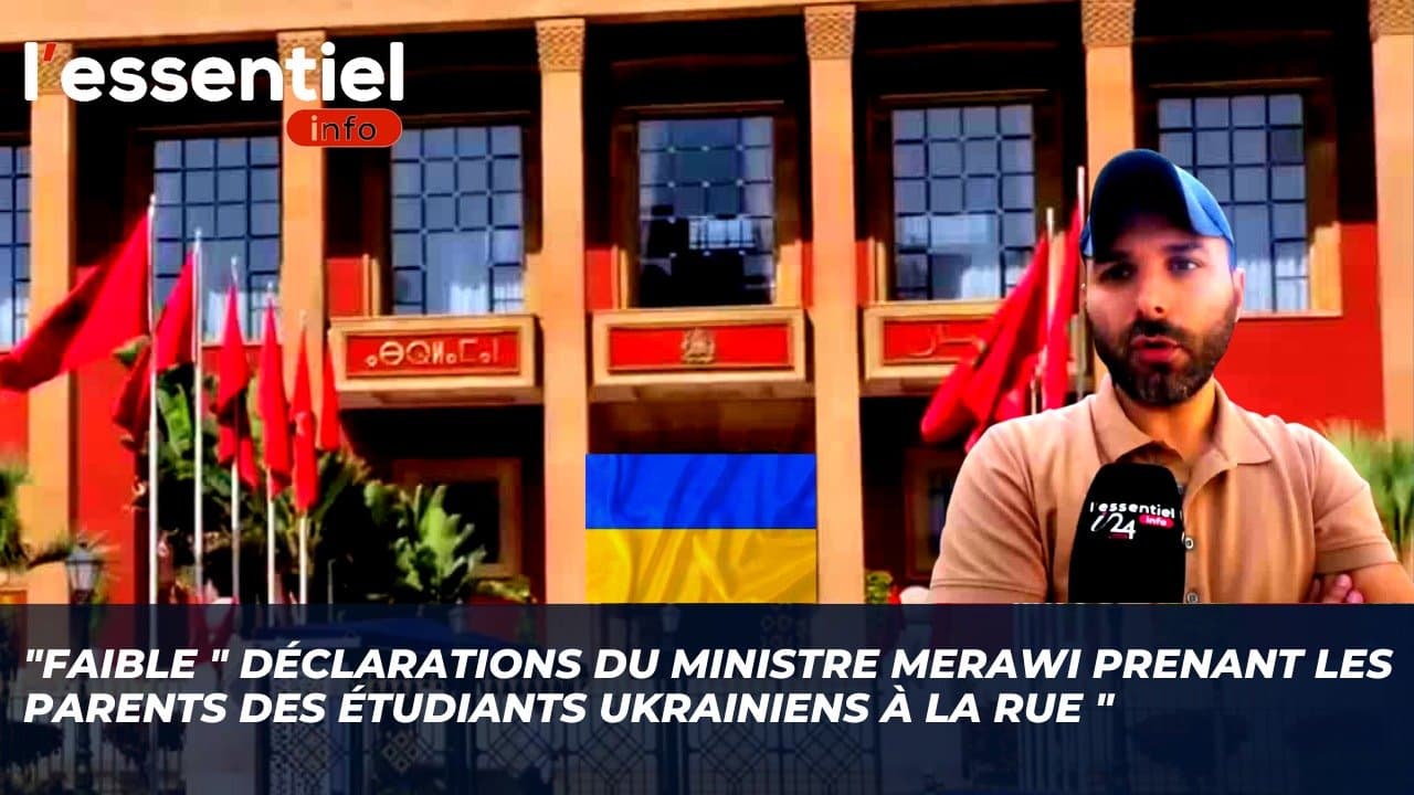 La négligence du ministère du Miraoui, pousse les parents des étudiants en Ukraine à protester " .. Vidéo