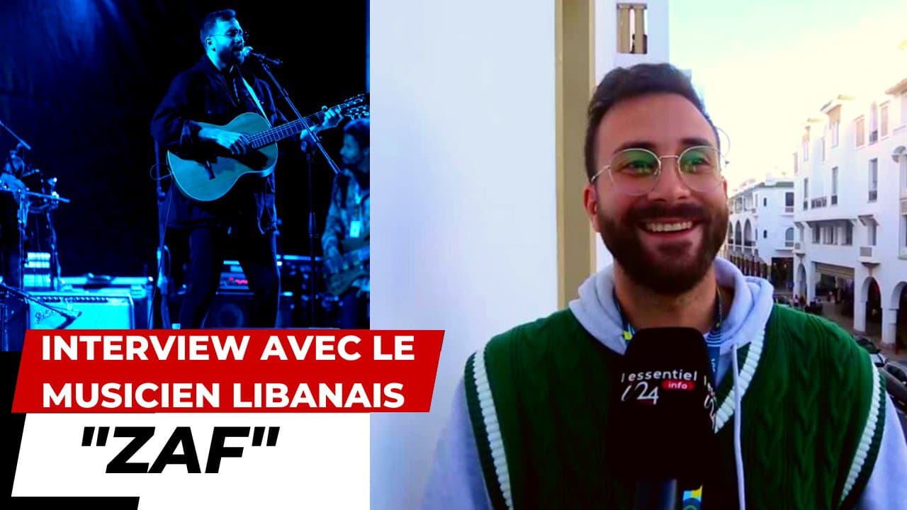 Le Libanais ZAF  se confie à L'Essentiel Info - Vidéo