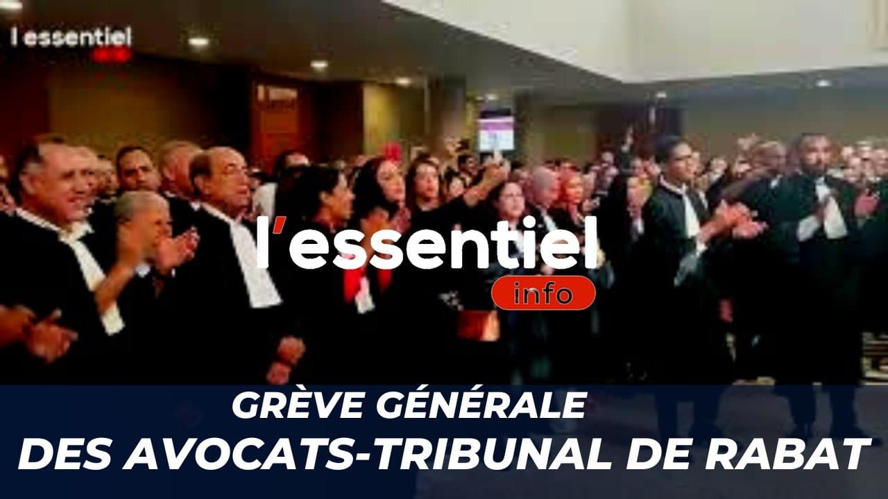 Rabat: Un millier d'avocats manifestent contre le nouveau régime fiscal - Vidéo