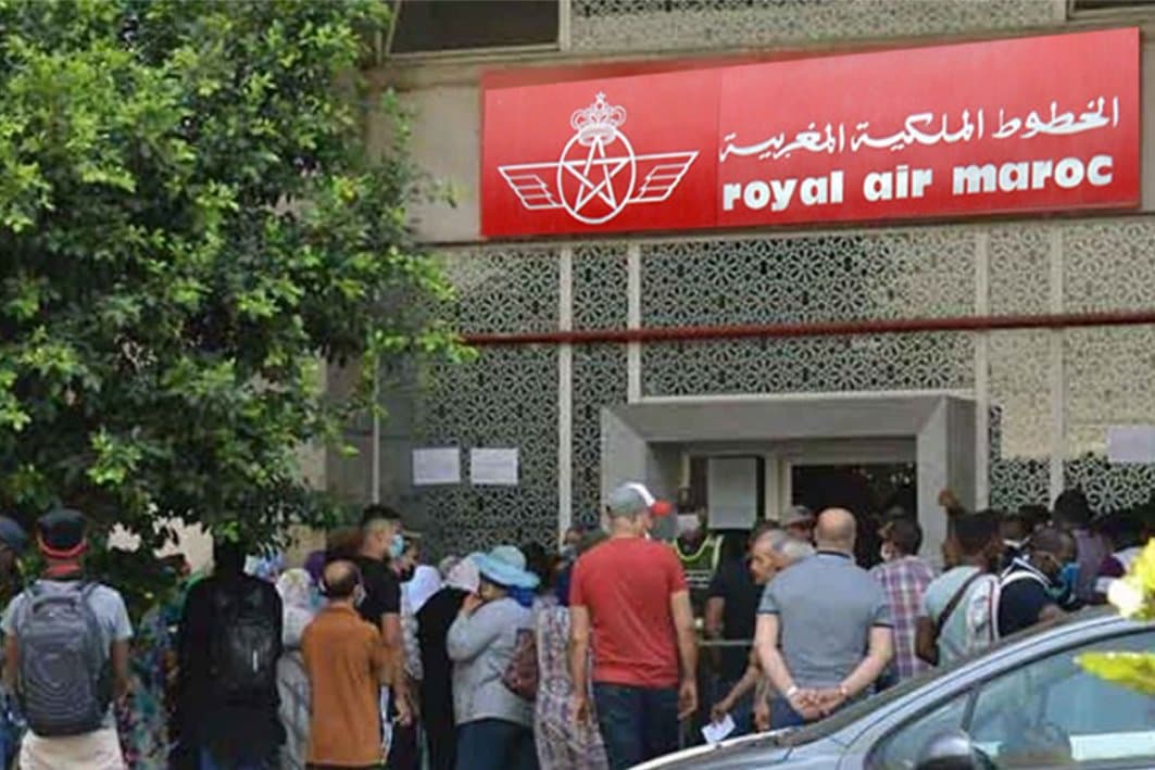 Maroc: Des foules énormes devant les agences RAM