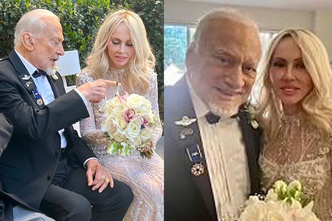 L'astronaute de légende Buzz Aldrin s’est marié le jour de ses 93 ans