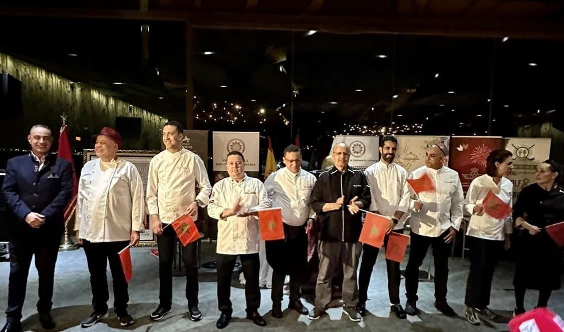 Las Palmas: très belle prestation des Chefs marocains