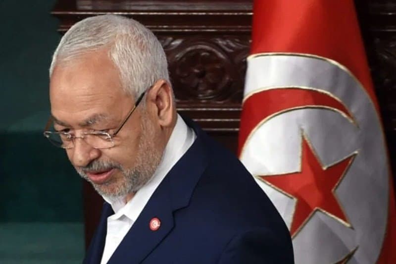 Le leader du parti Ennahdha  Rached Ghannouchi arrêté