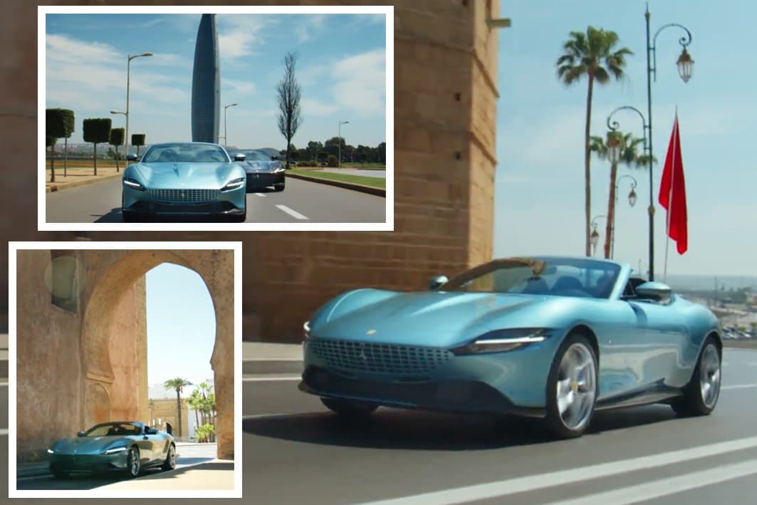 Ferrari fait la promotion de son nouveau modèle au Maroc