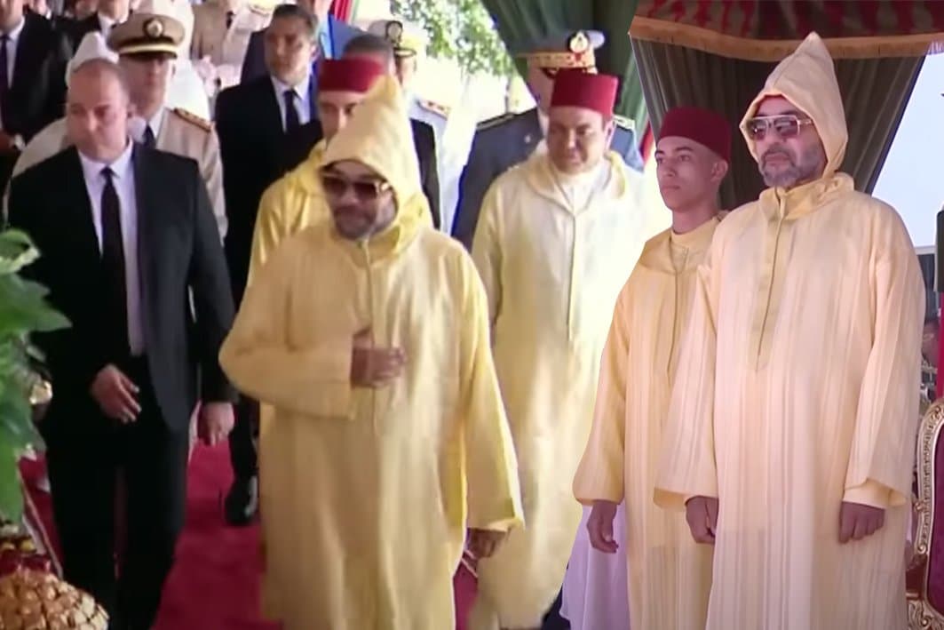 Sa Majesté le Roi préside à M'diq une réception à l'occasion de la Fête du Trône