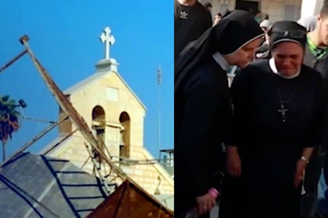 Médias gouvernementaux à Gaza : Le bombardement de l'Église orthodoxe grecque tue 20 personnes
