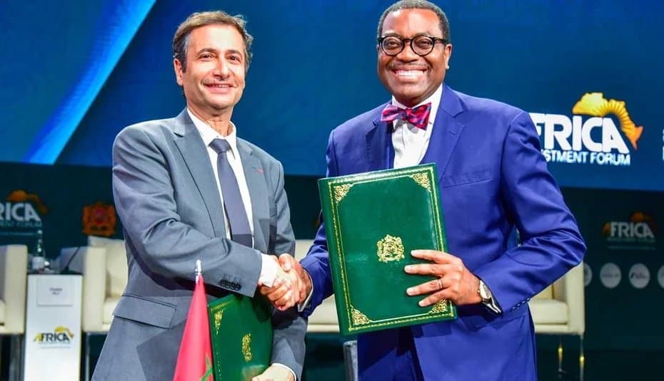Collaboration entre le Fonds Mohammed VI pour l'Investissement et la Banque Africaine de Développement.