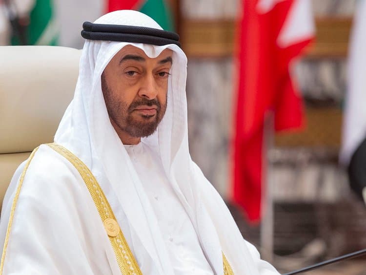 Le lancement de l'opération "Le Chevalier Courageux 3" en soutien au peuple palestinien de la bande de Gaza, sur ordre de Son Altesse Sheikh Mohammed bin Zayed.