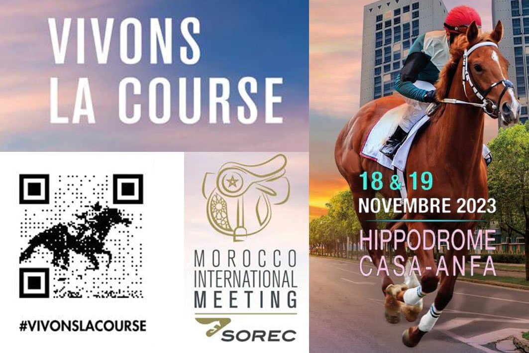 Casablanca: La SOREC organise la 9è édition du Morocco International Meeting des courses de chevaux les 18 et 19 novembre