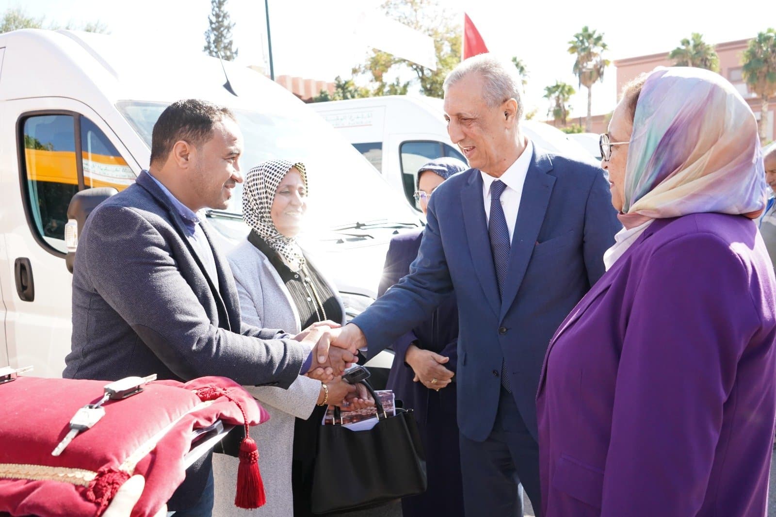Wali de la région Marrakech-Safi préside la réunion du comité et renforce  la coopération pour opportunités et amélioration vie communautaire.
