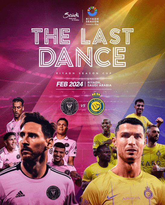 « The Last Dance » : Messi affronte Ronaldo dans la Coupe « Riyad Season ».