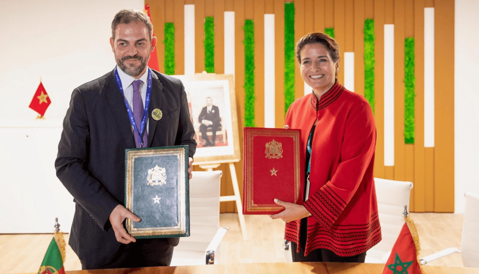 COP 28 .. Le Maroc et le Portugal signent une déclaration commune pour la connexion électrique entre les deux pays.