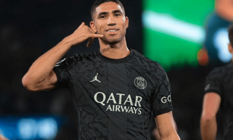 Achraf Hakimi parmi les joueurs les plus rapides de la Ligue des champions.