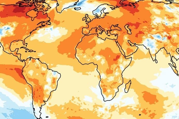 L'année 2023 a été la plus chaude jamais enregistrée .. Copernicus