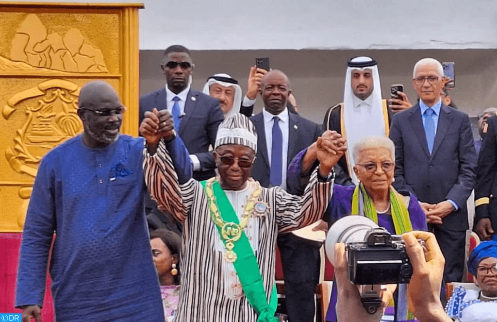 Talbi Alami représente SM le Roi lors de la cérémonie d'investiture du président élu libérien Joseph Boakai.