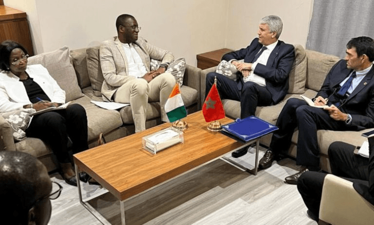 M. Sadiki tient une série de rencontres bilatérales au Libéria.