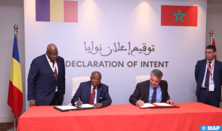Tanger : Signature d'une déclaration d'intention entre le ministère de la Justice et son homologue de la République du Tchad.