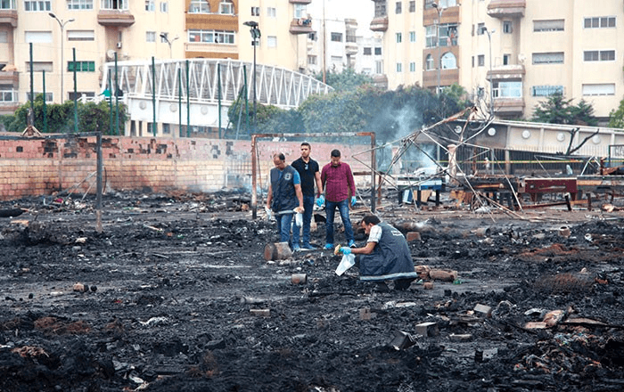 Découverte Macabre à Oulad Ziane : Corps Calcine Trouvé lors de l'Évacuation de Migrants