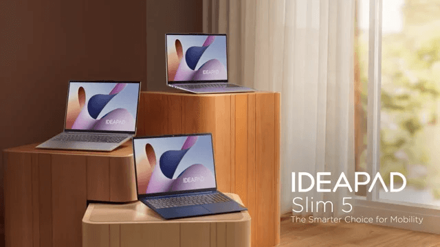 Lenovo dévoile un nouveau PC portable équipé de la technologie d'intelligence artificielle.