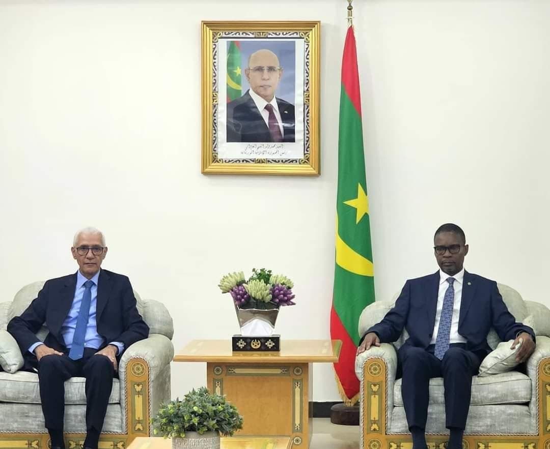Nouakchott : Talbi Alami s'entretient avec le Premier ministre mauritanien.