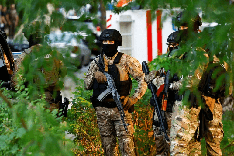 L'Ukraine: démantèlement d'un réseau d'espionnage russe.