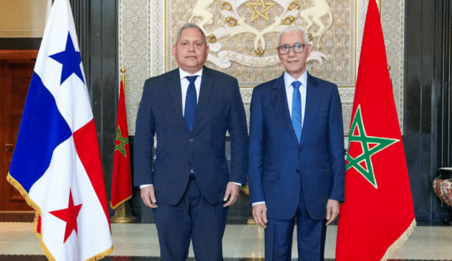 Talbi Alami s'entretient avec le Vice-Ministre des Affaires étrangères de la République du Panama.