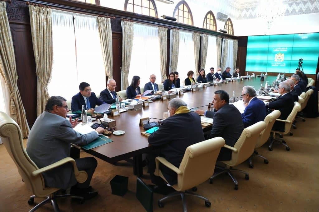 Prochaine Réunion du Conseil de Gouvernement Présidé par Aziz Akhannouch le Jeudi Prochain
