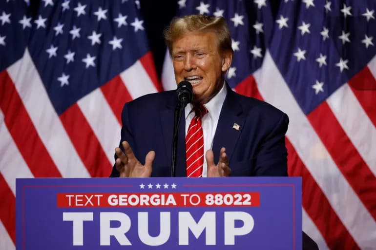 Donald Trump promet la libération des 'otages' du Capitole en cas de victoire électorale