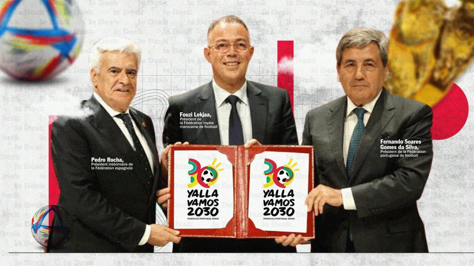 Mondial 2030: le logo officiel dévoilé