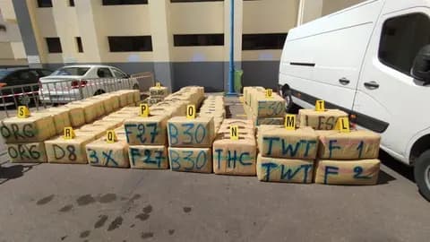 Casablanca.. Déjouement de dix tonnes et 300 kilogrammes de drogue de cannabis
