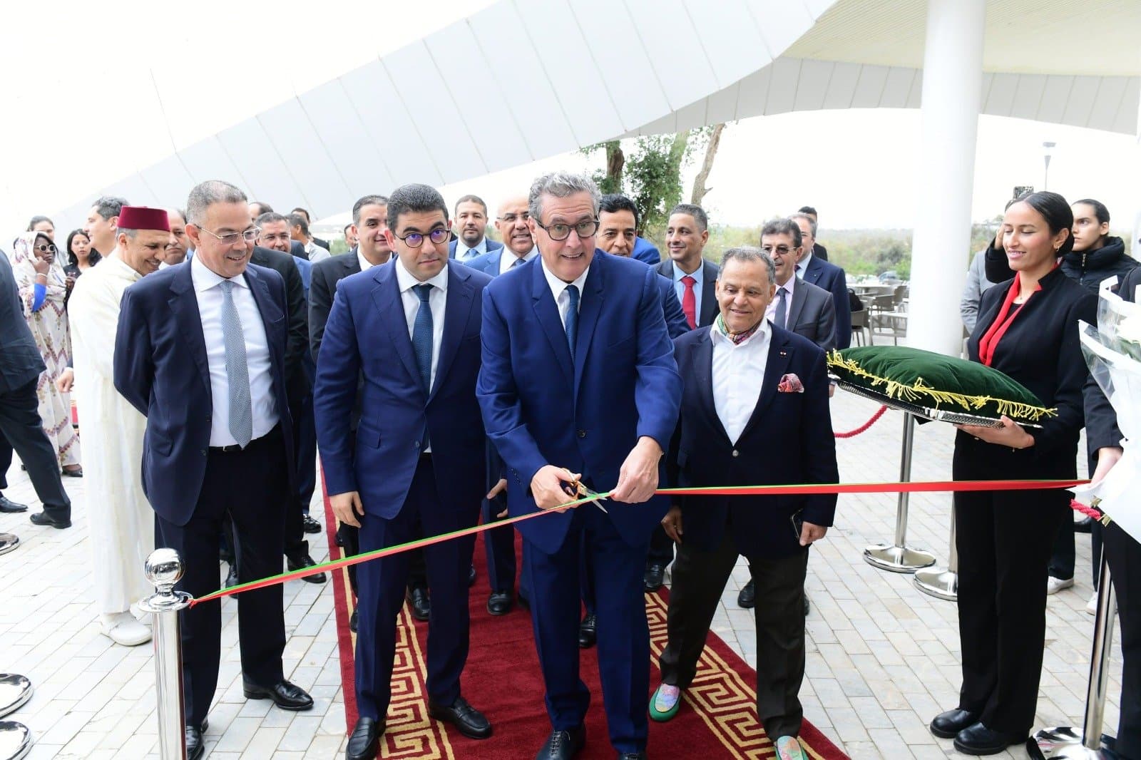 Akhannouch supervise l'ouverture du musée du football marocain à La Maamora - Salé