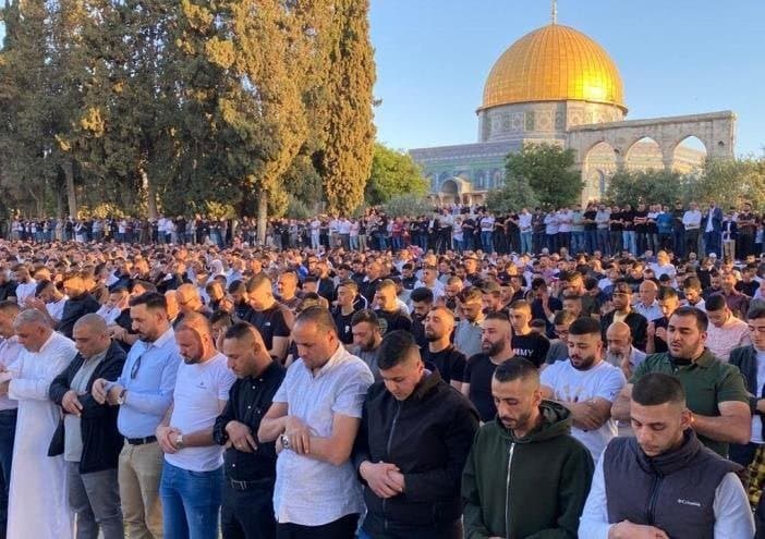 125 000 fidèles à la Mosquée Al-Aqsa pour la prière du troisième vendredi pendant le Ramadan