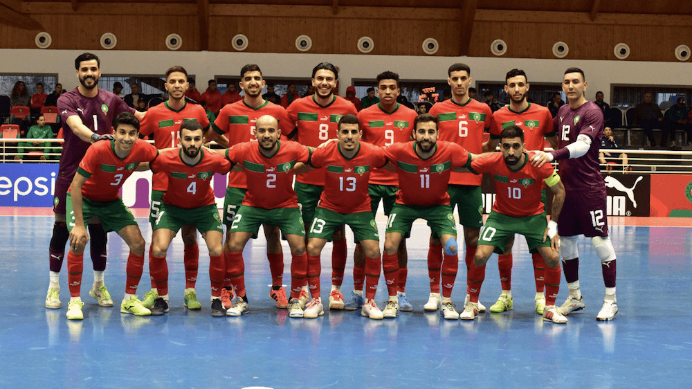 L'équipe marocaine de football en salle domine en match amical son adversaire irakien avec un score de 5-1