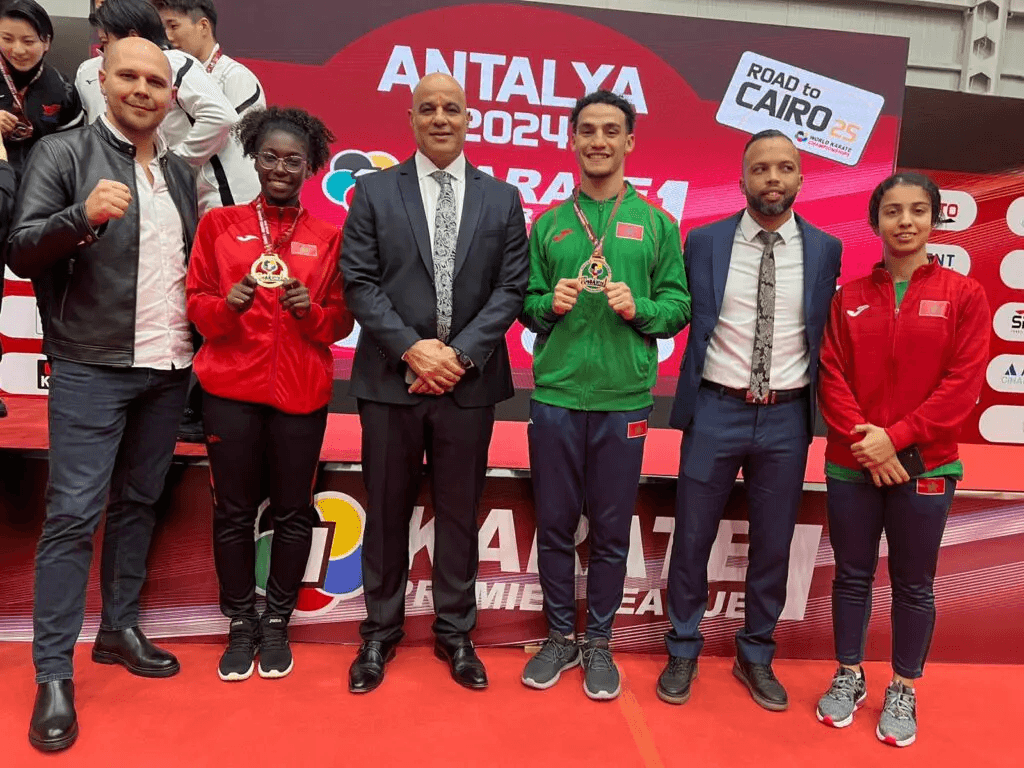 Deux médailles d'or pour le Maroc à la Ligue Internationale de Karaté d'Antalya