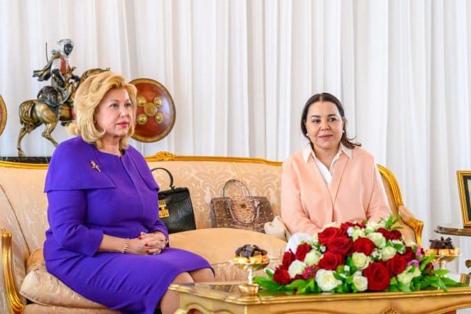 La Première Dame de la Côte d'Ivoire Mme Dominique Ouattara en Visite Officielle au Maroc
