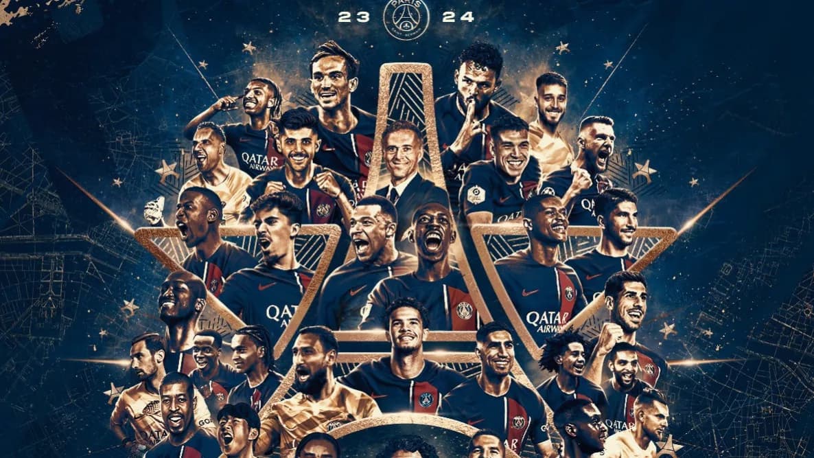 Le Paris Saint-Germain remporte le titre de champion de France pour la 12e fois