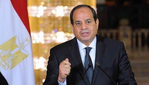 Al-Sissi réaffirme le soutien à la Palestine lors d'une cérémonie au ministère des Affaires religieuses