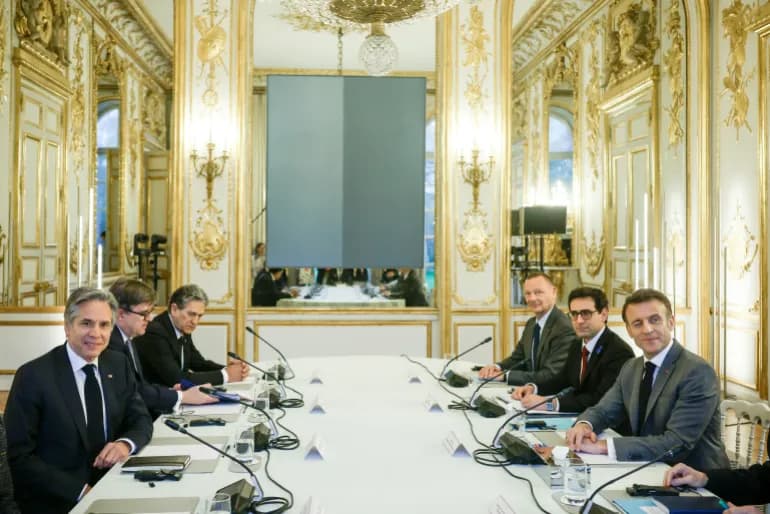 Blinken aborde le soutien à l'Ukraine et la crise à Gaza lors de sa visite à Paris