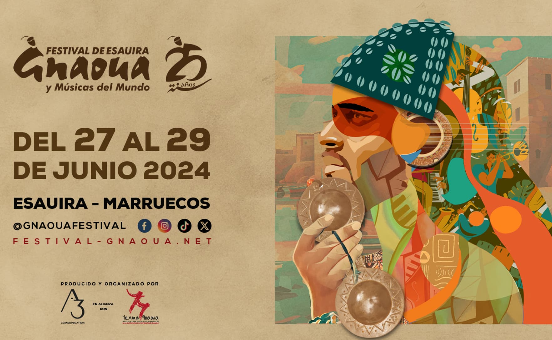 Essaouira: Festival Gnawa fête ses 25ans