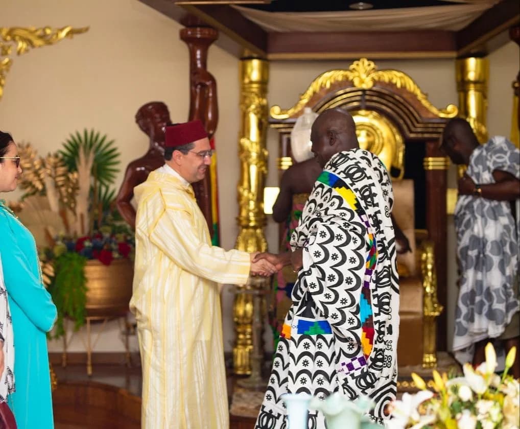 Nasser Bourita représente Sa Majesté le Roi au 25è anniversaire de l’intronisation du Roi du Royaume Ashanti