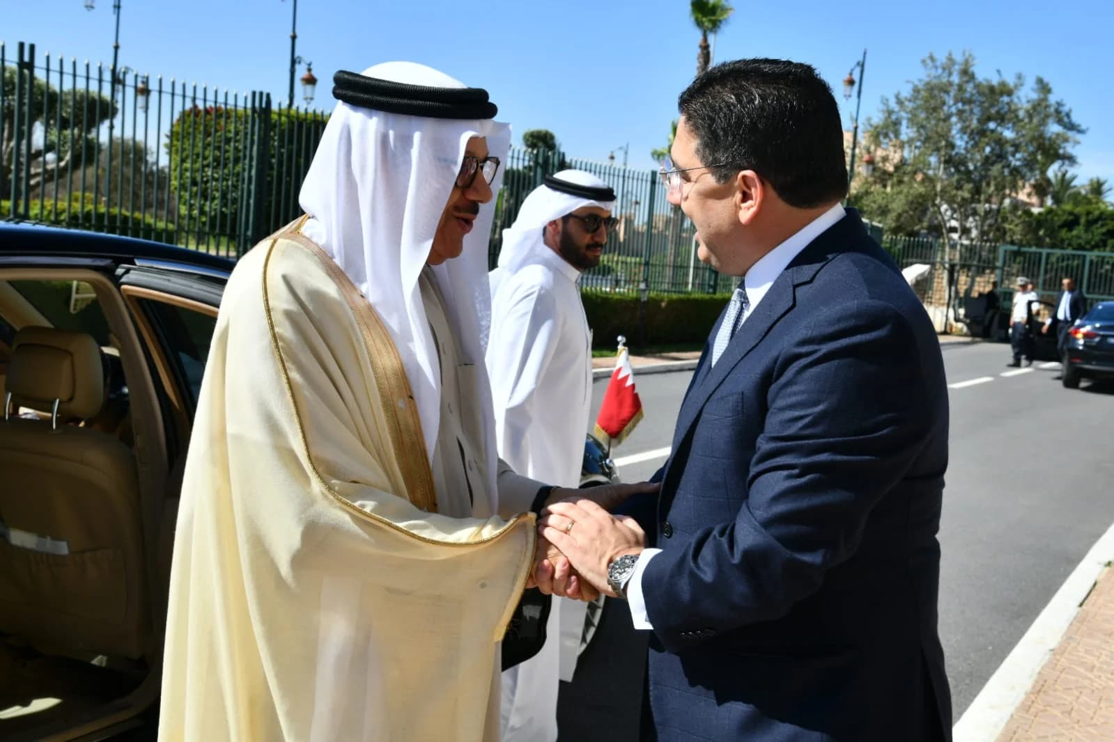 Le Ministre des Affaires Étrangères reçoit son Homologue Bahreïni à Rabat