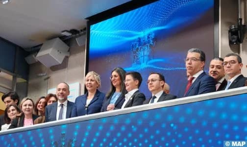 La Ministre Nadia Fettah Inaugure les Marchés à la Bourse de Londres