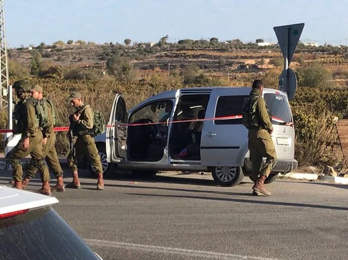 Deux Israéliens ont été blessés dans un écrasement près de Naplouse