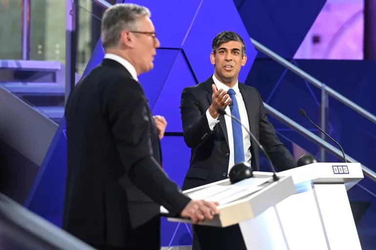 Conversations et critiques lors du dernier débat avant les élections britanniques
